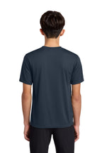 Deep Navy Port & Co Youth Performance Tee. PC380Y