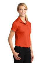 Deep Orange Sport-Tek Women's Micropique Sport-Wick Polo. LST650