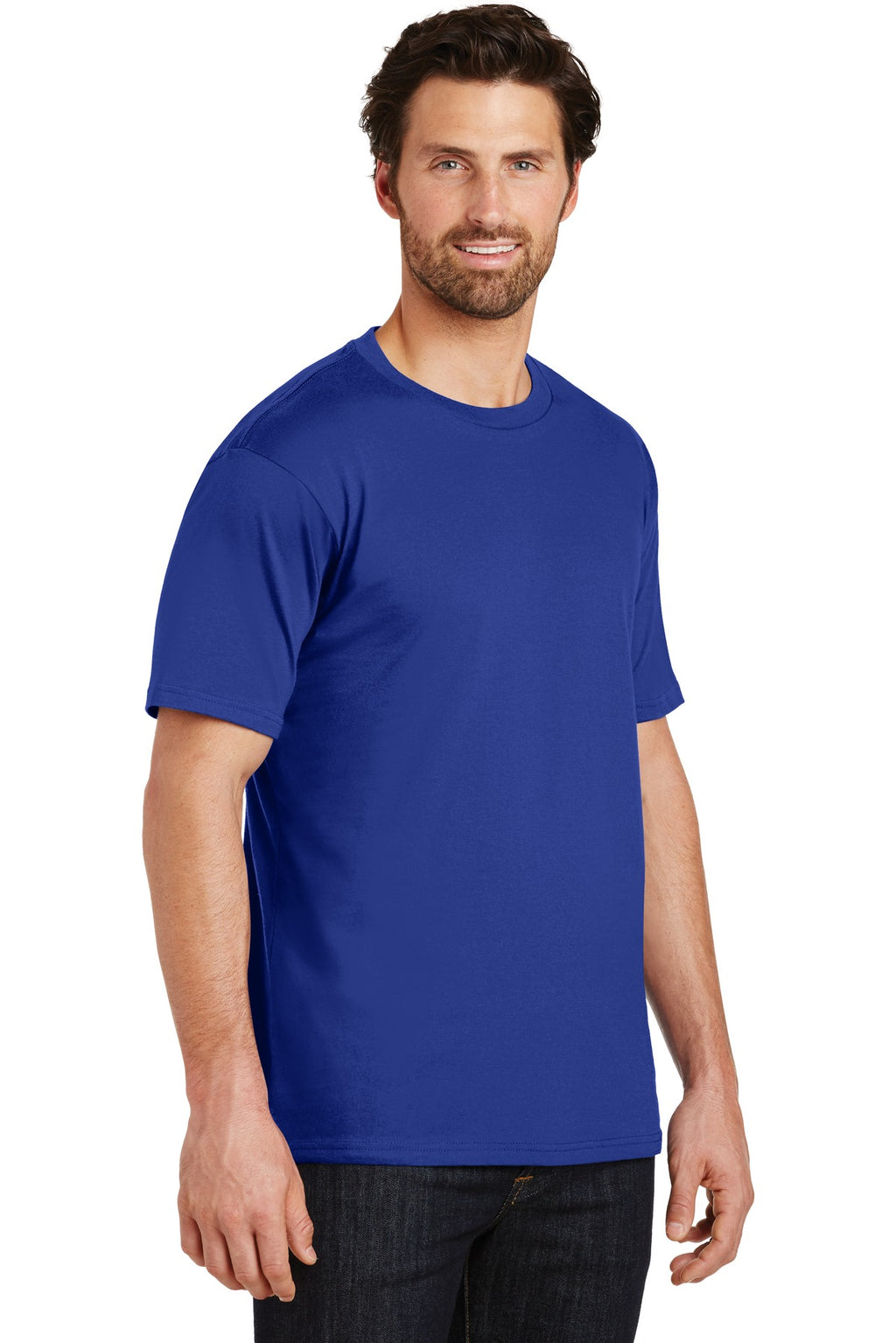 Deep Royal District Perfect Weight Tee. DT104
