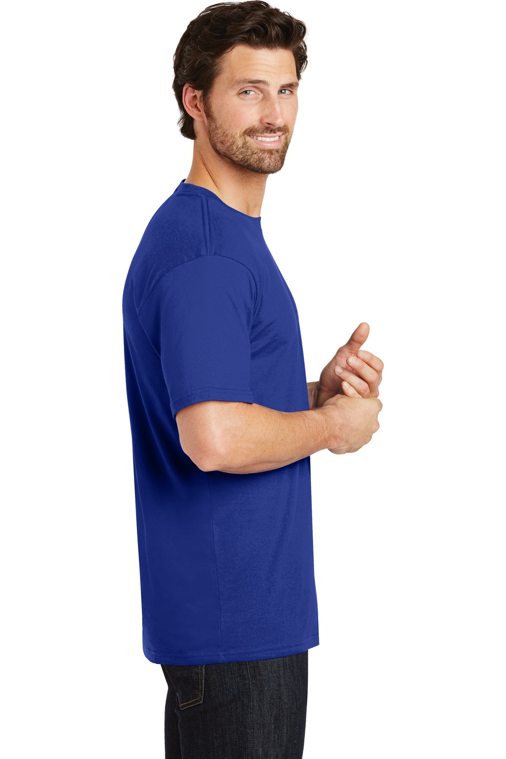 Deep Royal District Perfect Weight Tee. DT104
