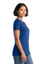 Deep Royal District Women's Perfect Weight Tee. DM104L