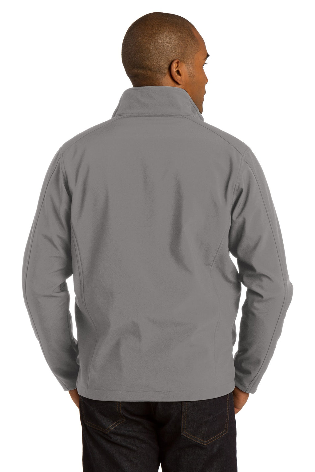 Deep Smoke Port Authority Core Soft Shell Jacket. J317