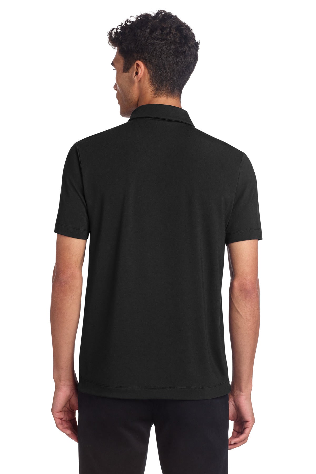 DeepBlack Mercer+Mettle Stretch Jersey Polo MM1014