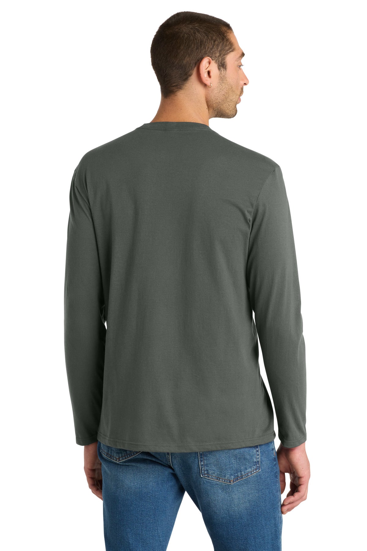 DeepestGry District Very Important Tee Long Sleeve. DT6200