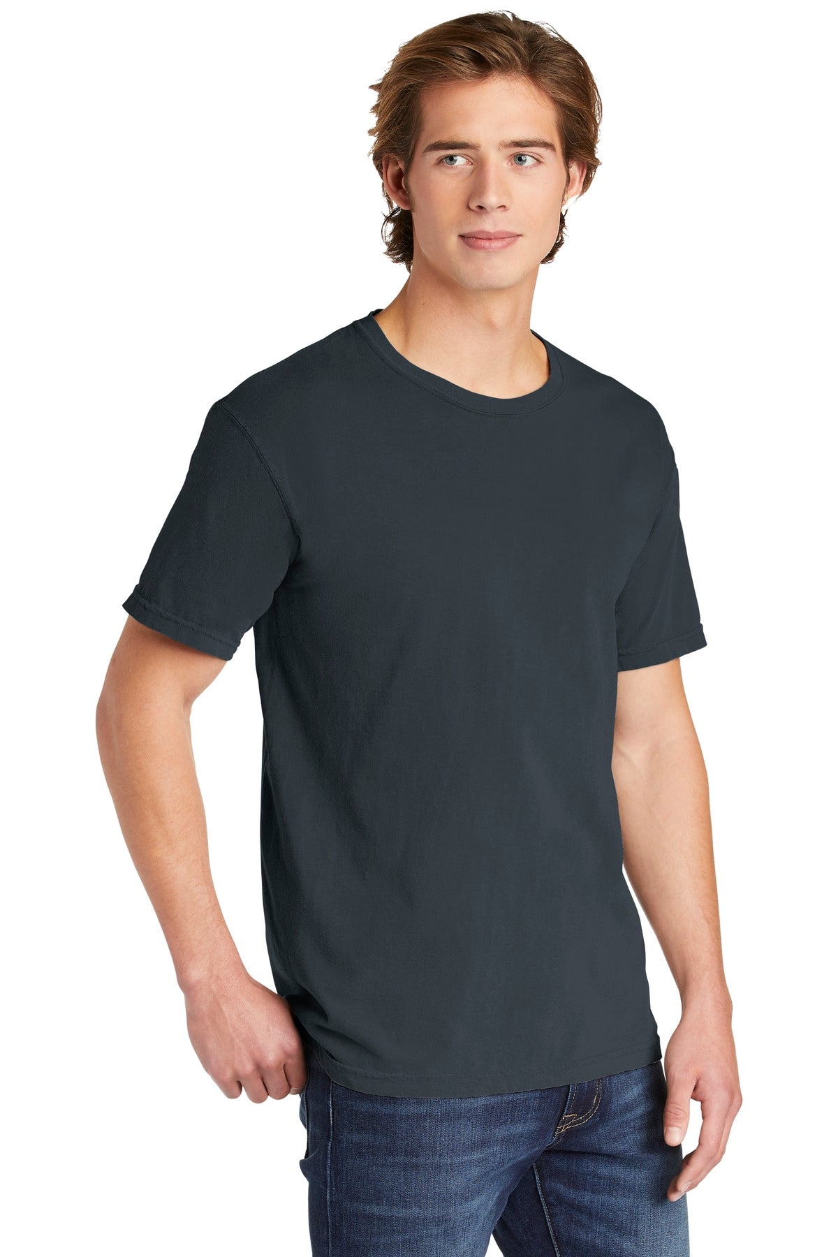 Denim COMFORT COLORS Heavyweight Ring Spun Tee. 1717