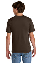 DkChocBrn Port & Co Easy Cotton Tee PC43