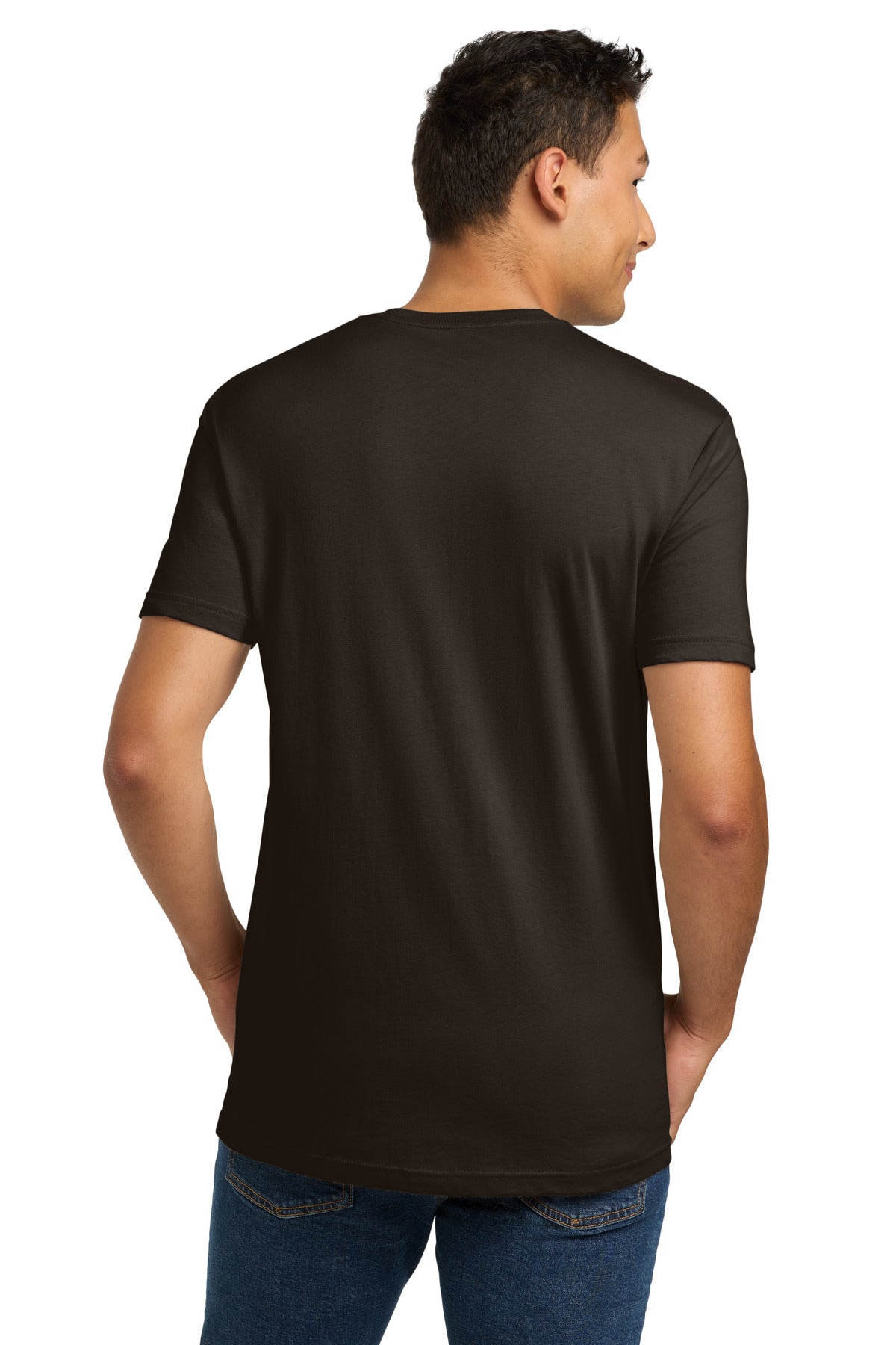 DKChocolte Next Level Apparel Adult Cotton Tee. NL3600