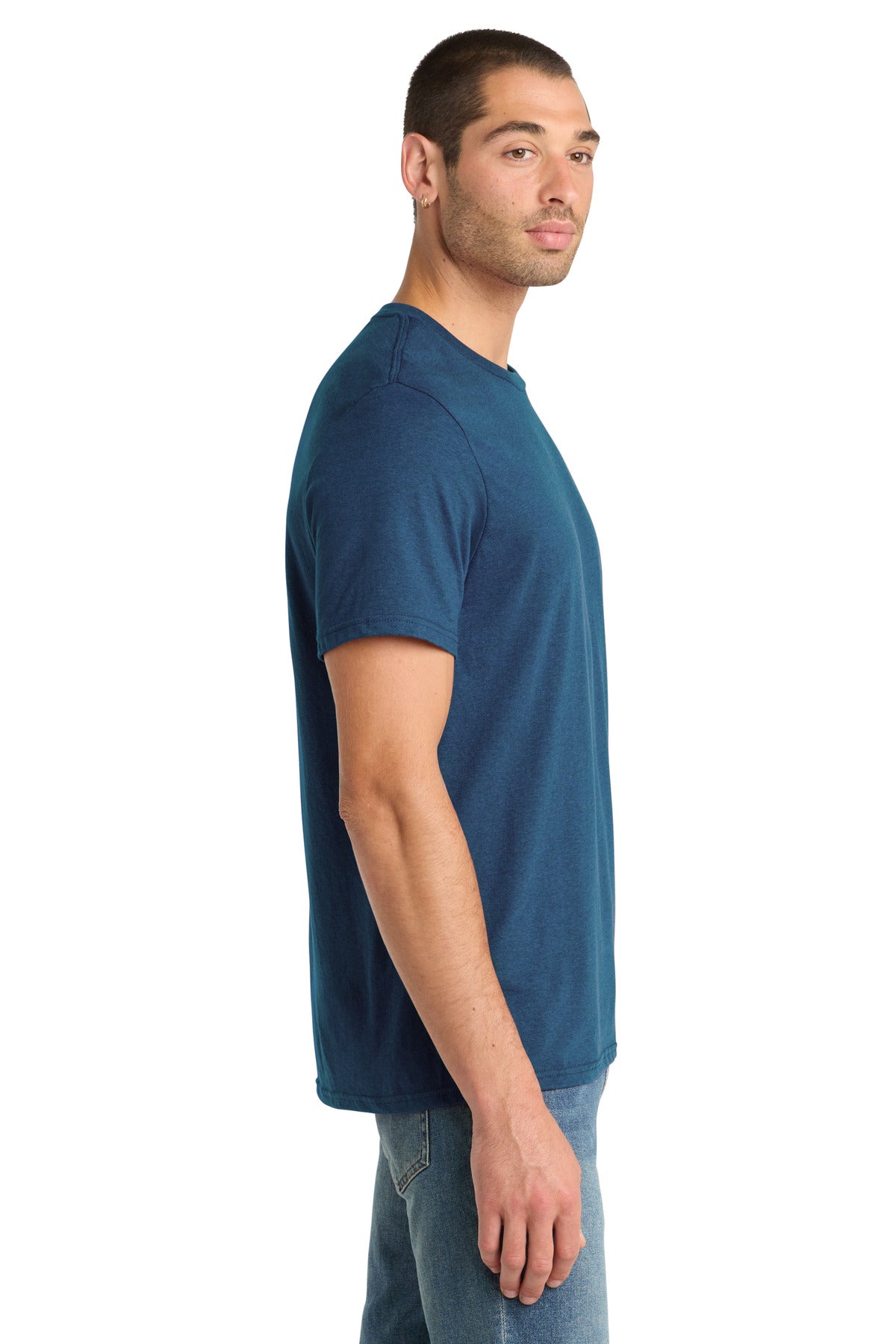 Dp Royal Fleck District Perfect Blend CVC Tee. DM108