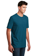 Dp Turqu Fleck District Perfect Blend CVC Tee. DM108