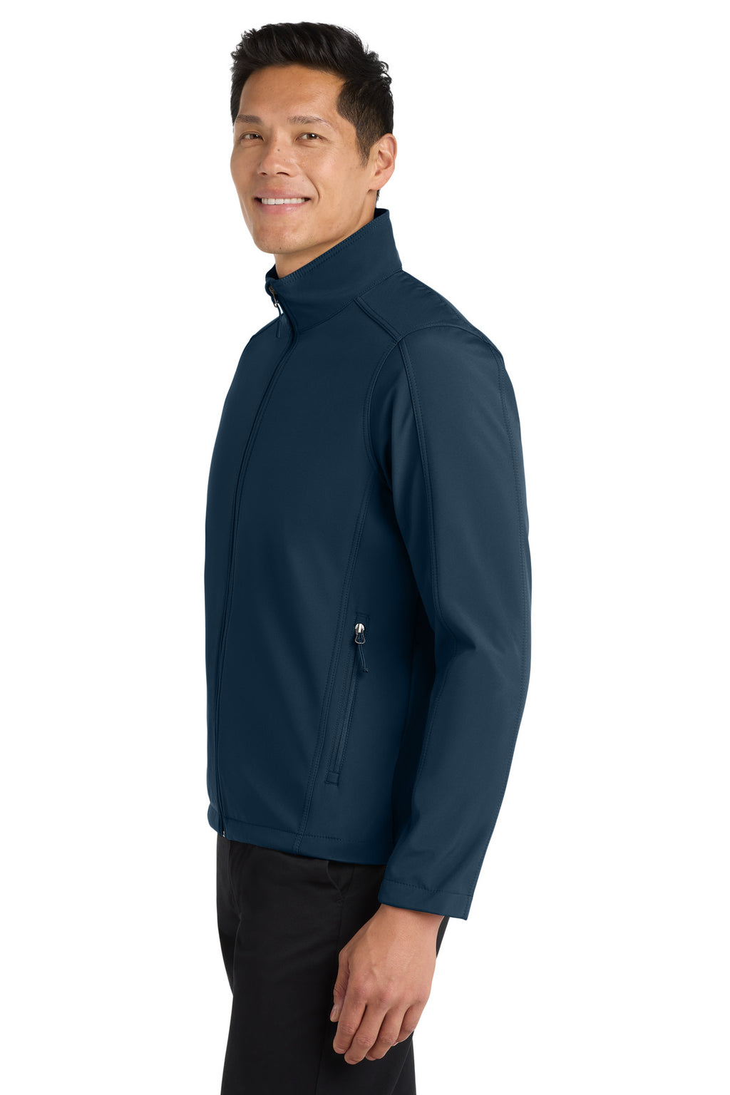 Dress Blue Nvy Port Authority Core Soft Shell Jacket. J317