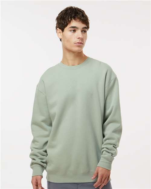 Dusty Sage Heavyweight Crewneck Sweatshirt - IND3000