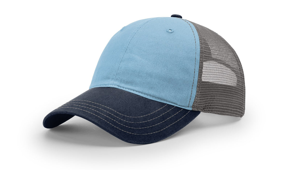Columbia Blue/Charcoal/Navy Garment Washed Trucker