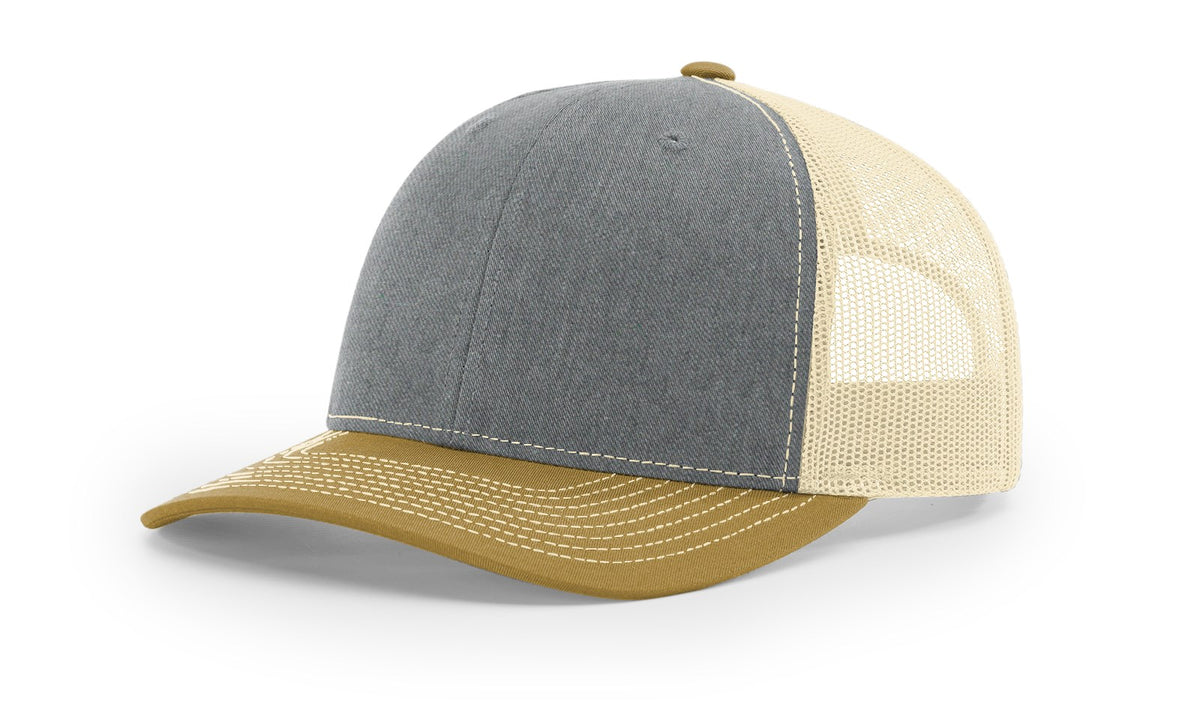 Heather Grey/Birch/Amber Gold Trucker