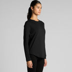 Right View of  Wo's Maple Curve L/S Tee | 4021  grouped