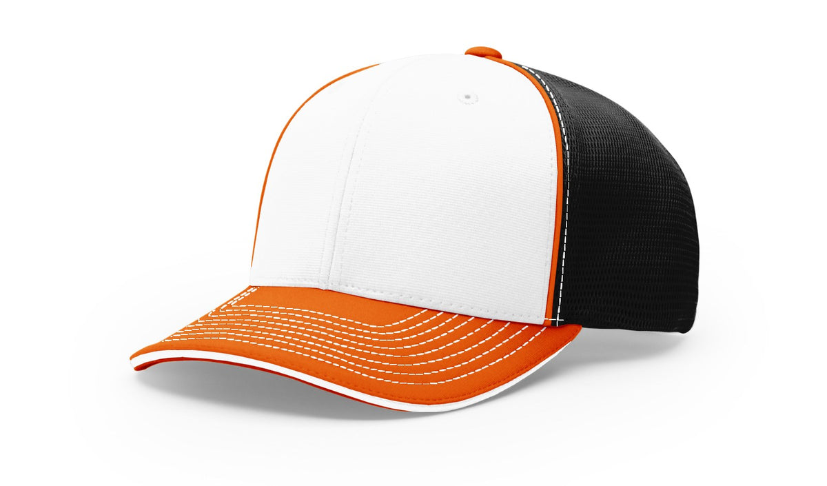White/Black/Orange Pulse Sportmesh R-Flex