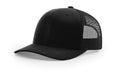 Black Recycled Trucker