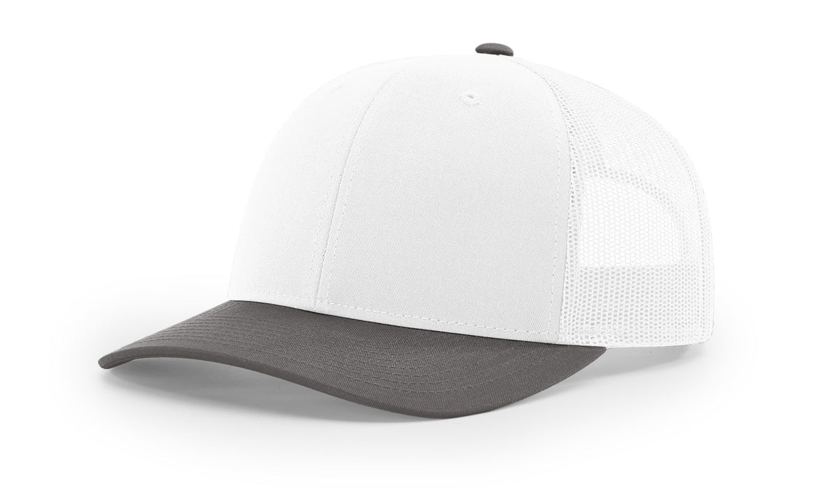 White/Charcoal Trucker