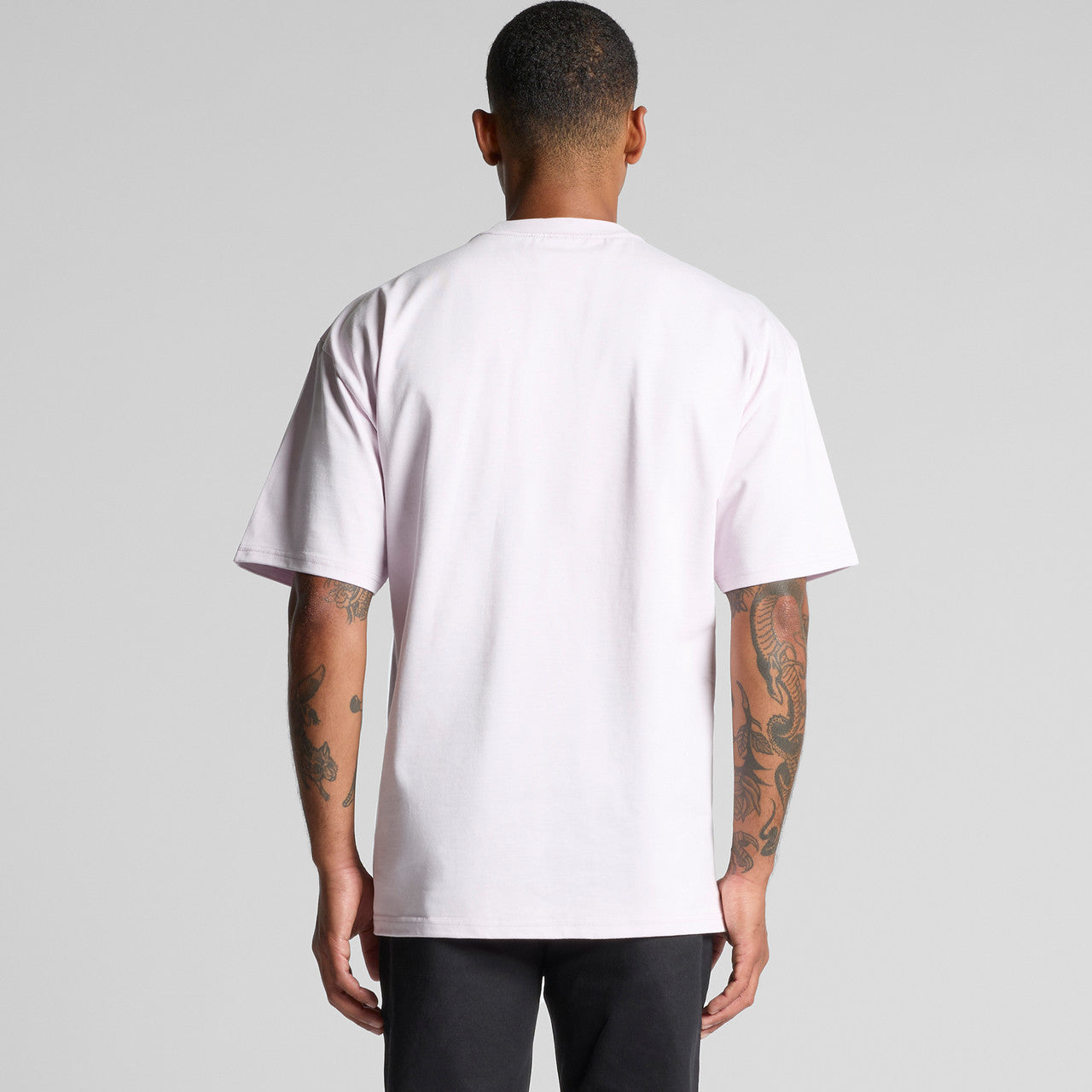 Rear View of  Heavy Tee | 5080  grouped