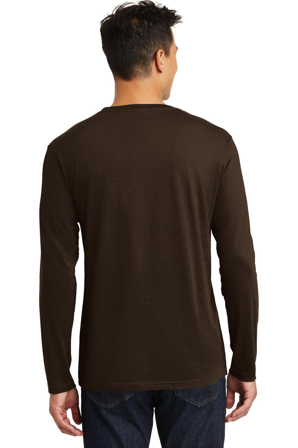 Espresso District Perfect Weight Long Sleeve Tee. DT105