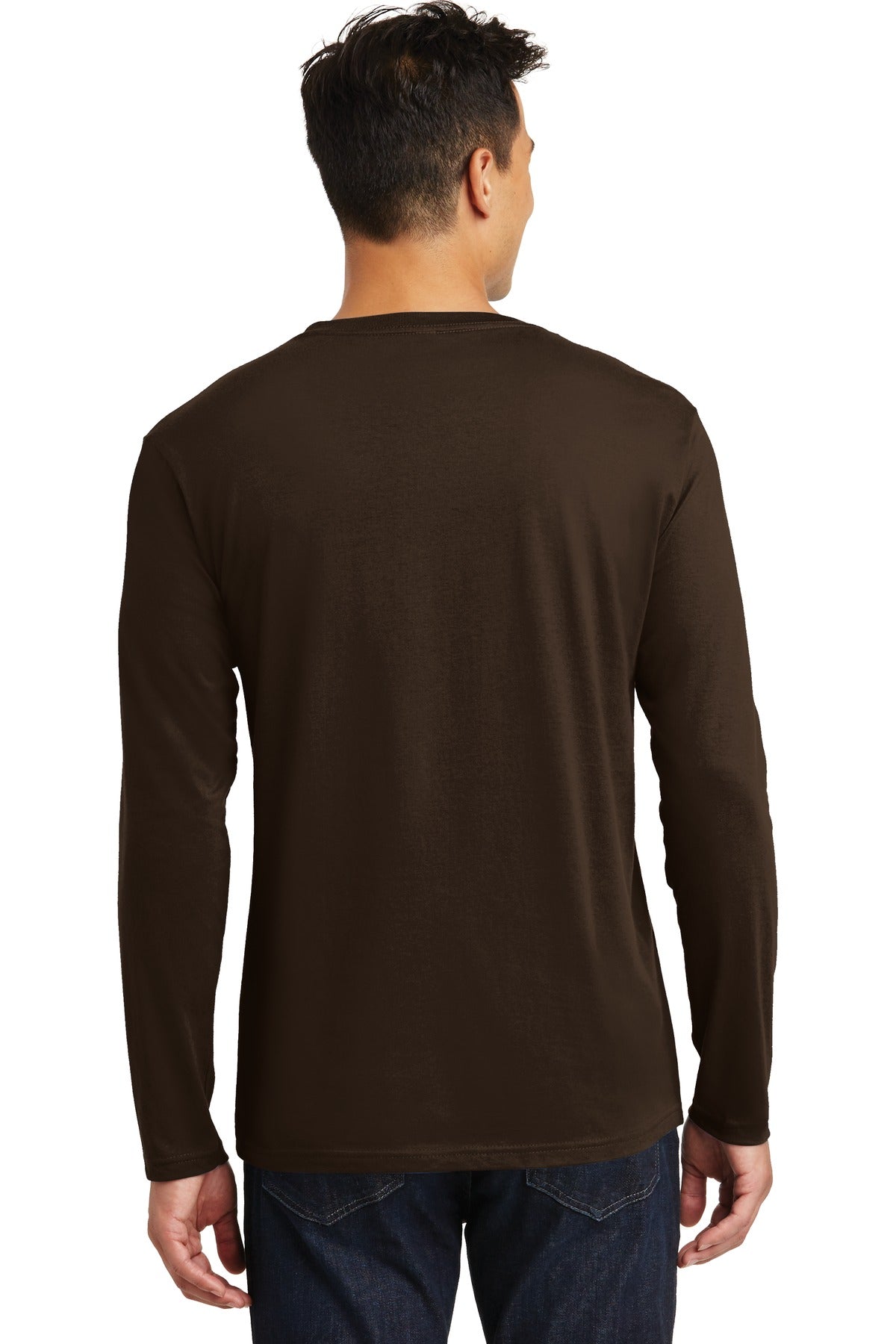 Espresso District Perfect Weight Long Sleeve Tee. DT105