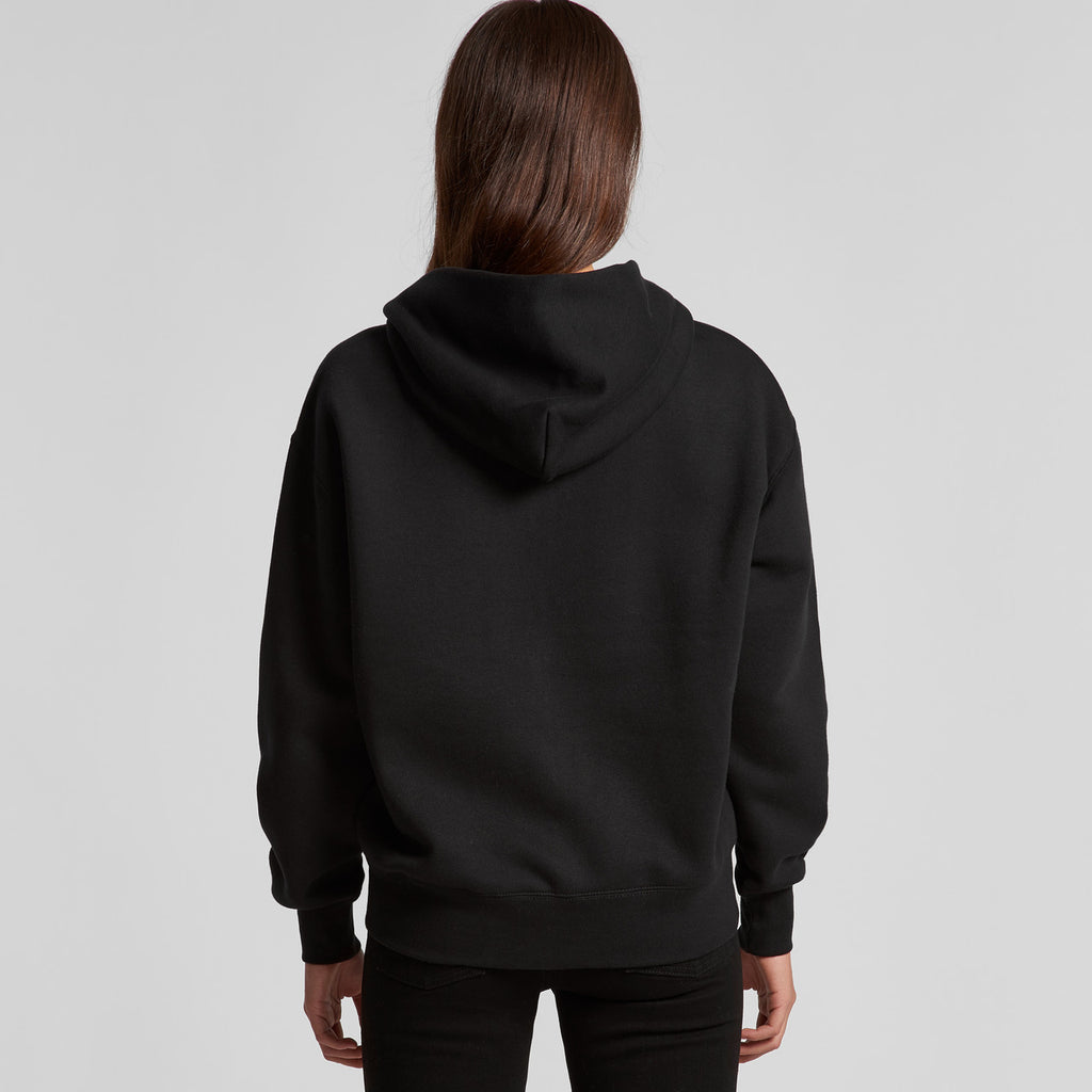 Rear View of  Wo's Relax Zip Hood | 4162  grouped