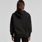 Rear View of  Wo's Relax Zip Hood | 4162  grouped