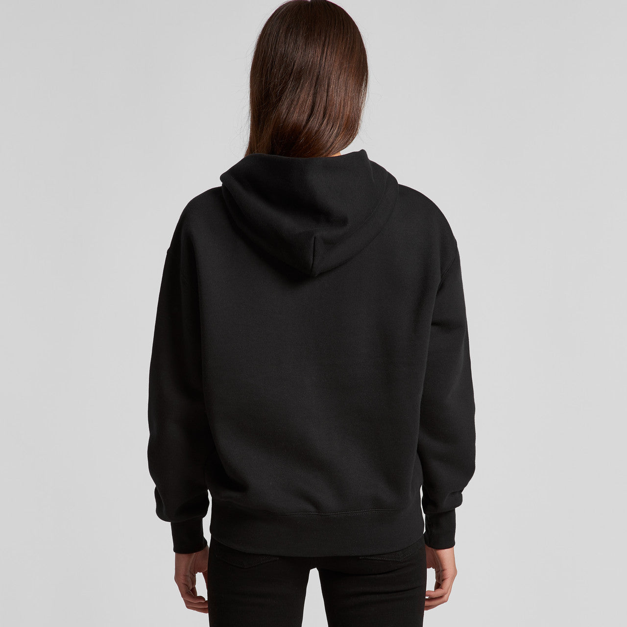 Rear View of  Wo's Relax Zip Hood | 4162  grouped