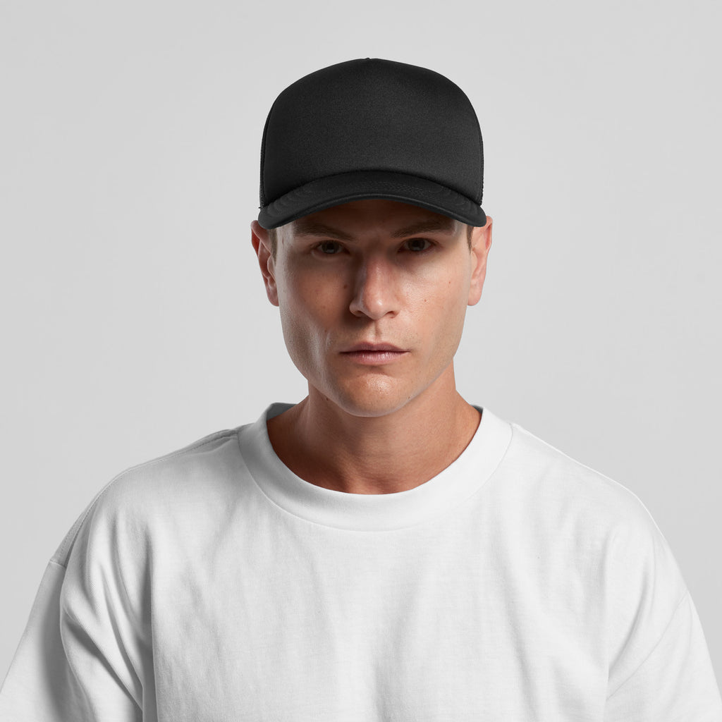 Right View of  Frame Foam Trucker Cap | 1161  grouped