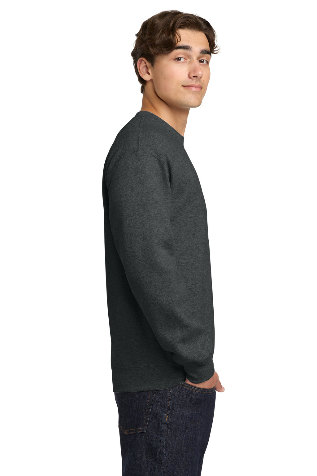 FanCharHtr Gildan Heavy Blend Crewneck Sweatshirt. 18000