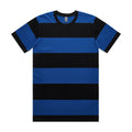 BLUE/BLACK Wide Stripe Tee | 5045