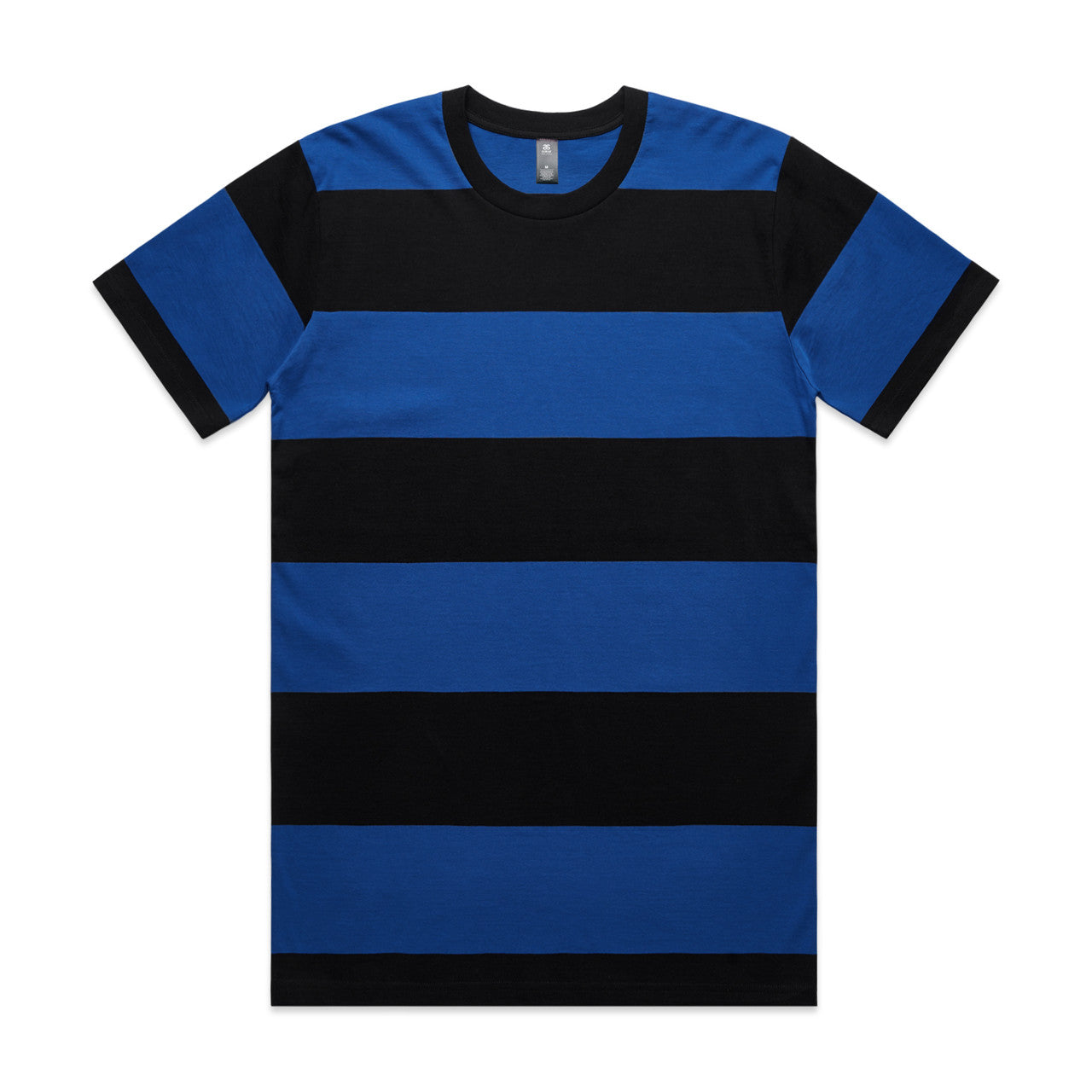 BLUE/BLACK Wide Stripe Tee | 5045