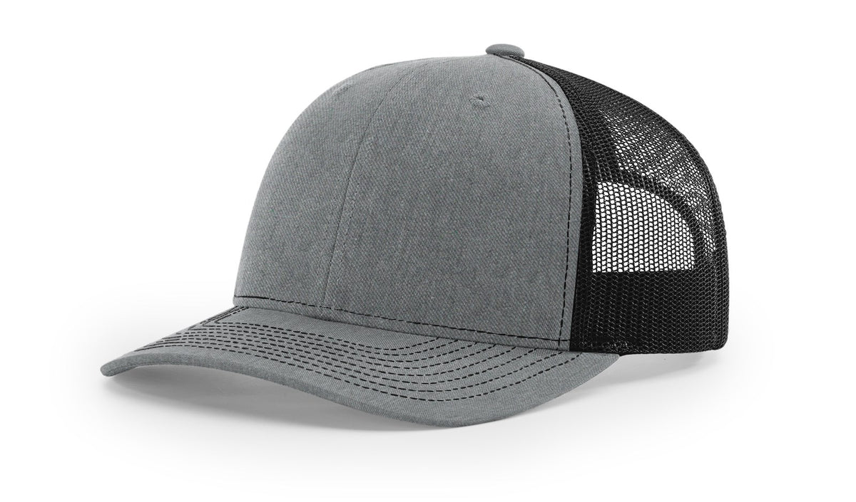 Heather Grey/Black Trucker
