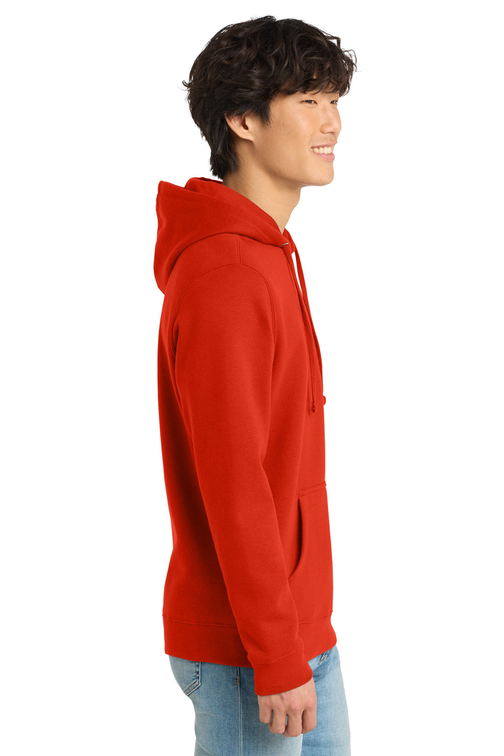 FieryRed District V.I.T. Fleece Hoodie DT6100