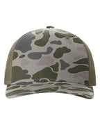 Five-Panel Printed Trucker Cap - 112PFP  grouped