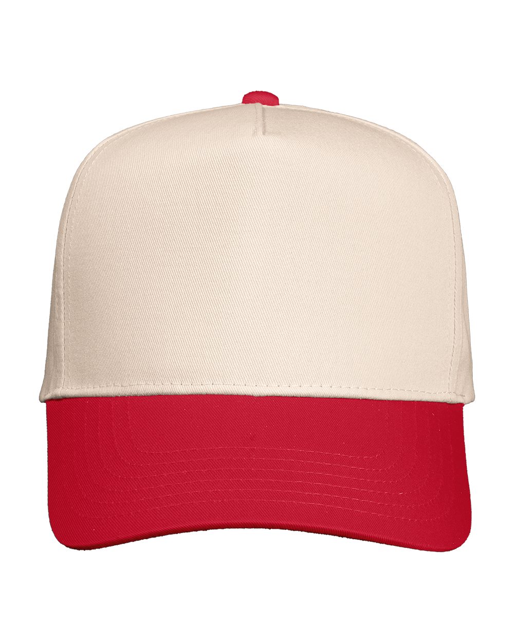 Five-Panel Twill Cap - 8869  grouped
