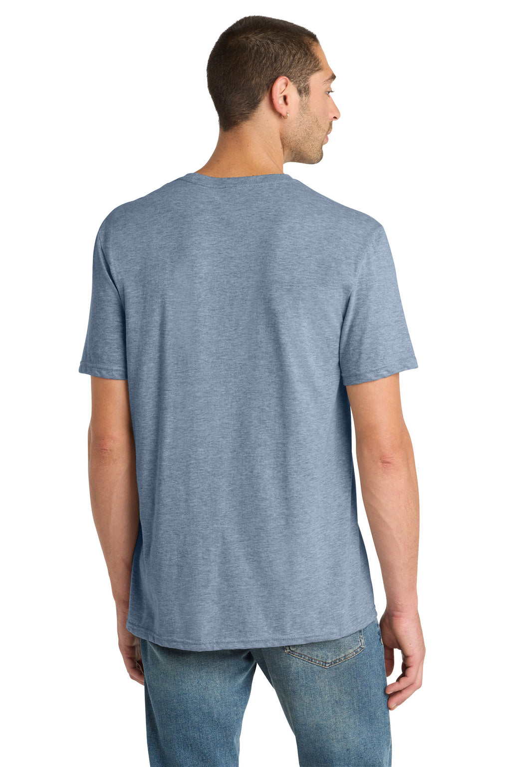 FlntBluHtr District Perfect Blend CVC Tee. DM108