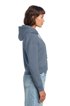 FlntBluHtr District Women's V.I.T. Fleece Hoodie DT6101