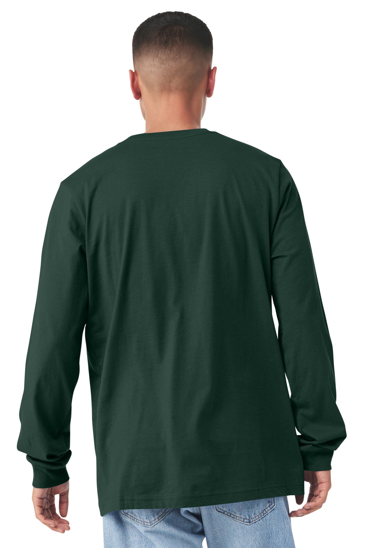 FOREST BELLA+CANVAS Unisex Jersey Long Sleeve Tee. BC3501