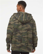 Forest Camo Heavyweight Full-Zip Hooded Sweatshirt - IND4000Z