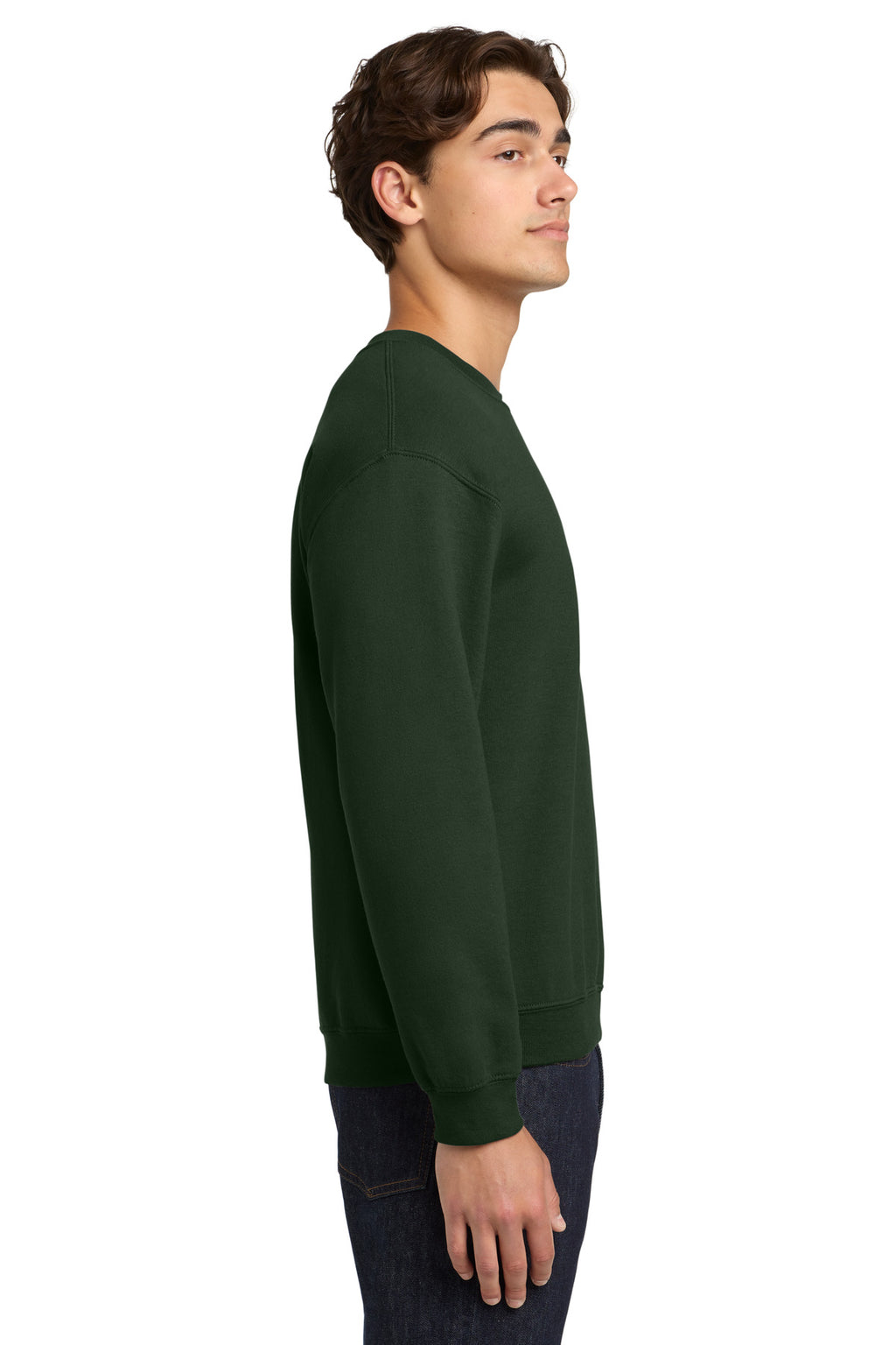 Forest Gildan Heavy Blend Crewneck Sweatshirt. 18000