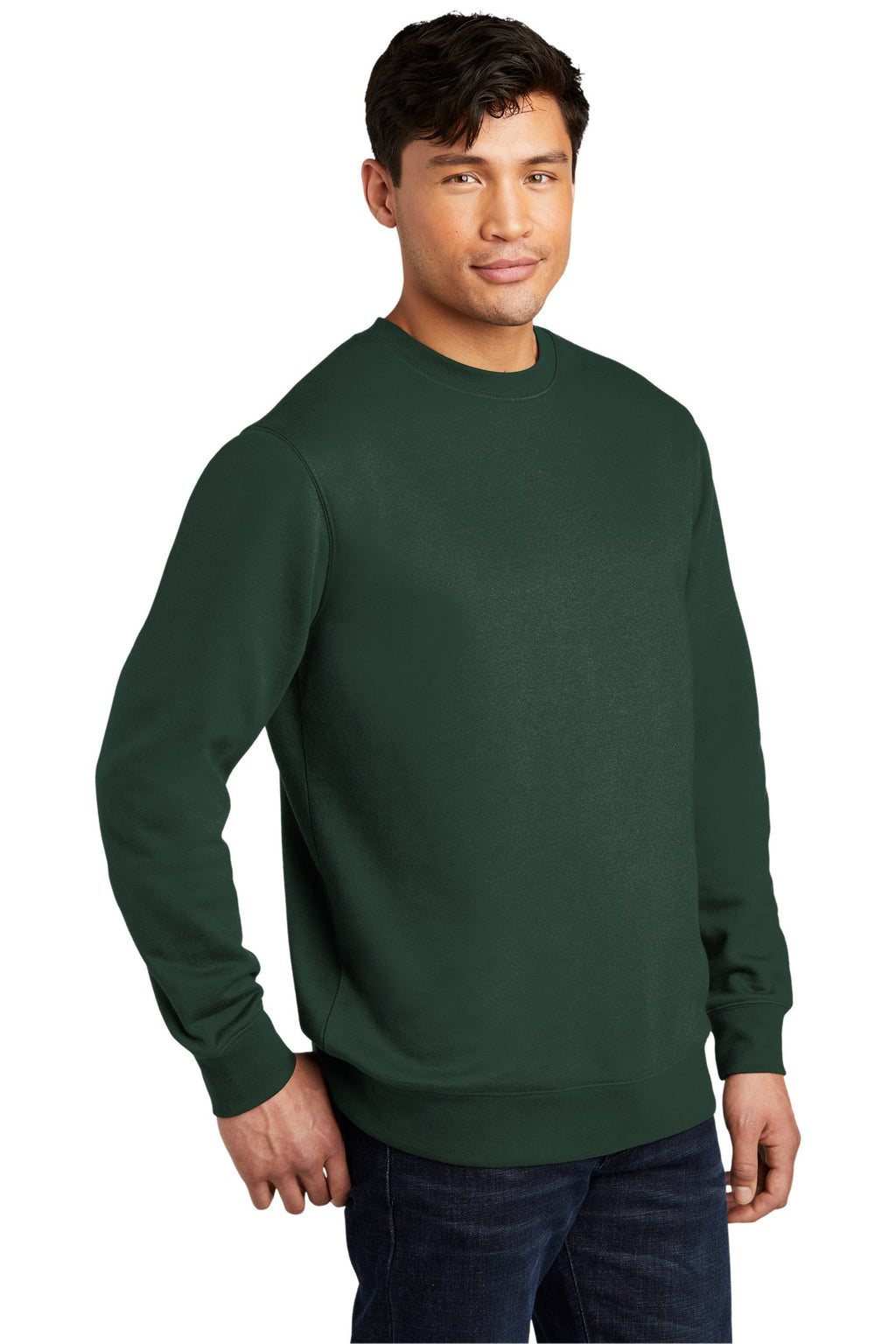Forest Green District V.I.T. Fleece Crew DT6104