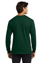 Forest Green Gildan - Ultra Cotton 100% US Cotton Long Sleeve T-Shirt. G2400