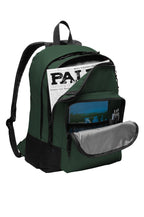 Forest Green Port Authority Basic Backpack. BG204