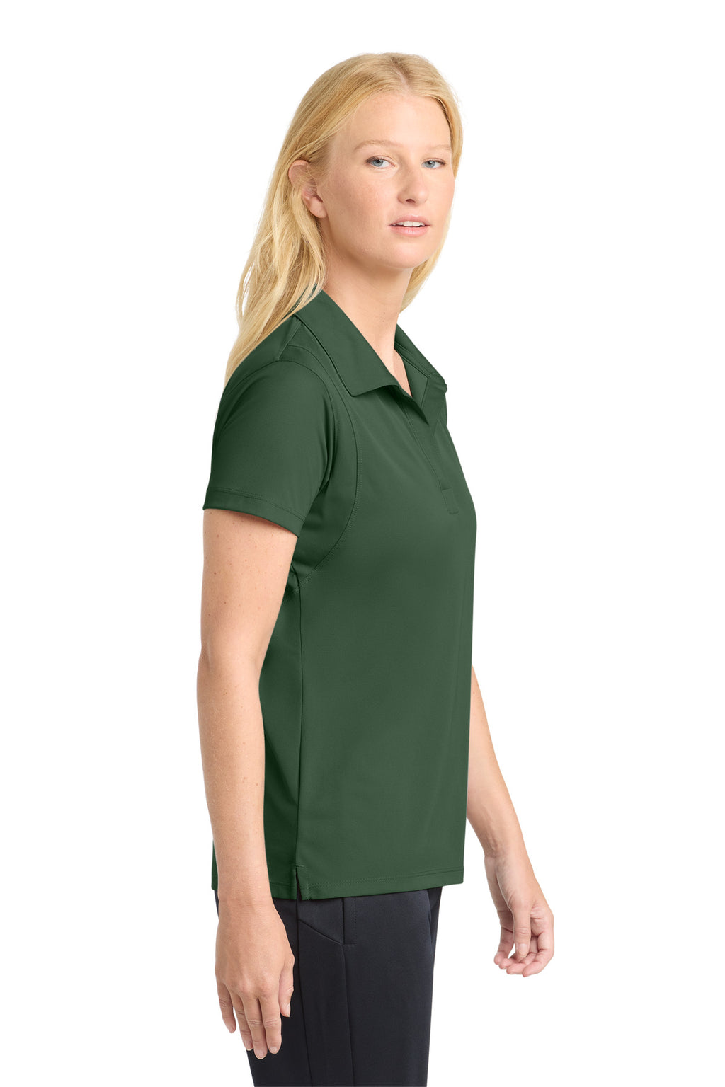 Forest Green Sport-Tek Women's Micropique Sport-Wick Polo. LST650