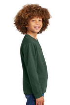 ForestGrn District Youth V.I.T. Fleece Crew DT6104Y