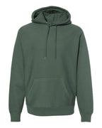 Front View of Alpine Green Legend - Premium Heavyweight Cross-Grain Hooded Sweatshirt - IND5000P