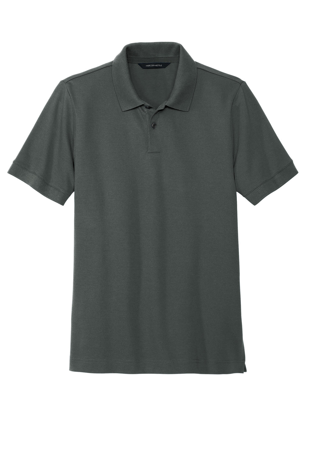 Front View of AnchorGrey Mercer+Mettle Stretch Heavyweight Pique Polo MM1000