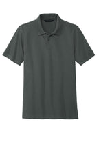 Front View of AnchorGrey Mercer+Mettle Stretch Heavyweight Pique Polo MM1000