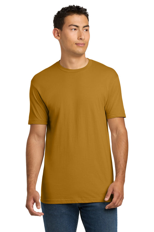 Front View of AntqGold Next Level Apparel Adult Cotton Tee. NL3600