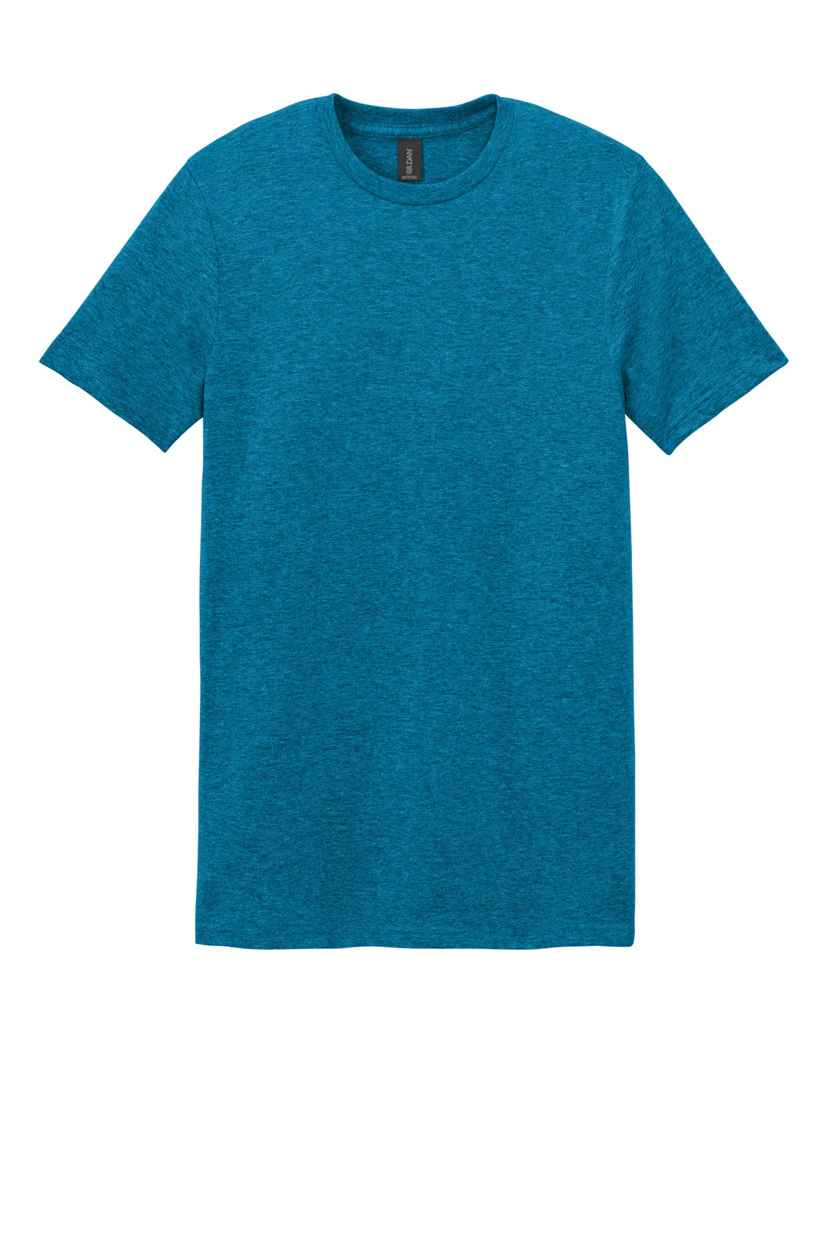 Front View of Antqu Sapphire Gildan Softstyle T-Shirt. 64000